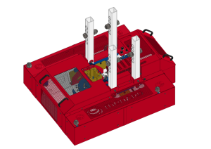 1. Device for automatic cutting of drains 3D model I