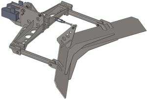 1. Impact compaction grader 3D model