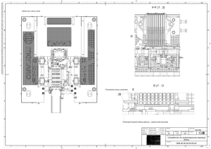 3. Device for automatic cutting of drains dokumentation I